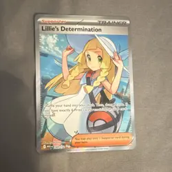 The Pokemon Company Pokemon TCG Lillie's Determination 169/132 Full Art Holo UR - Image 2