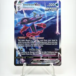 Pokemon TCG Fusion Strike Inteleon VMAX Alternate Art Secret #266/264 Near Mint - Image 1