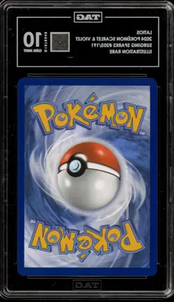 Pokemon Latios Surging Sparks 203/191 Illustration Rare Tag 10 Gem Mint - Image 2