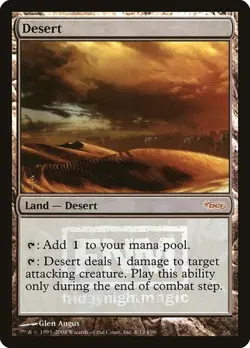 Desert - Foil Promo Friday Night Magic 2008 LP MTG - Image 1