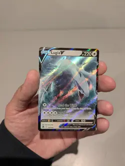 Pokemon Lugia V #138/195 SWSH12: Silver Tempest - Image 3