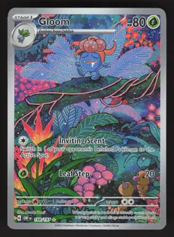 Gloom 198/197 Pokemon TCG SV03: Obsidian Flames LP - Image 1