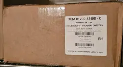 Pokemon TCG: Paldea Adventures Chest 4-Box *Open Case* - Image 1