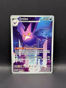 Crobat 093/086 IR Chaos Rising ILLUSTRATION RARE HOLO Pokemon English Me04 Foil - Image 2