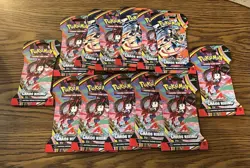 Pokemon TCG Mega Ev Chaos Rising Sleeved Booster Pack Factory Sealed - Image 1