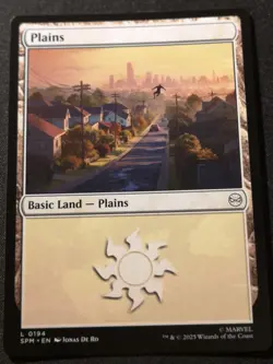 Plains X2 - SPM - MTG - EN - NM - 0194 - Image 1