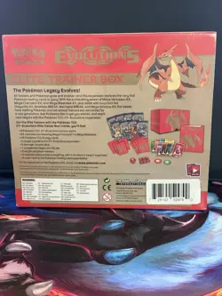 POKEMON TCG XY EVOLUTIONS CHARIZARD ELITE TRAINER BOX ETB SEALED - Image 3