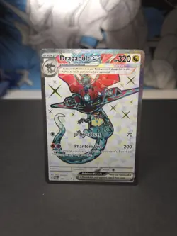Pokemon TCG Dragapult EX Full Art Ultra Rare Holo Tera 200/167 - Image 1