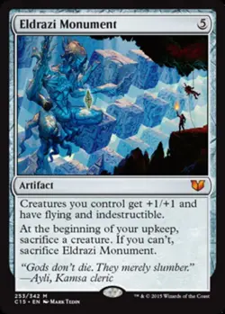 MTG Eldrazi Monument, Light Play, English Commander 2015 - Image 1