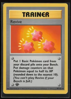 Pokemon TCG Base Set Revive 89/102 1st Edition Shadowless WoTC - Image 1