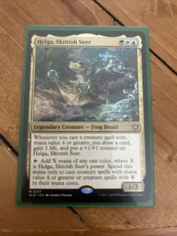Helga, Skittish Seer Bloomburrow Regular - Image 1