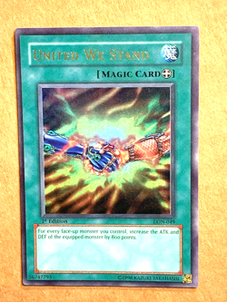 yugioh United We Stand LON-049 1st Ed Ultra North America Lightly Played - Image 1