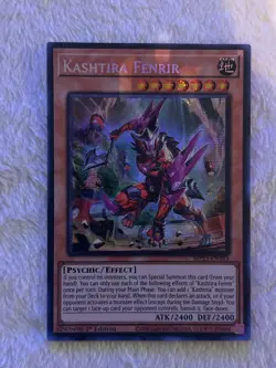 | Yugioh Kashtira Fenrir MP23-EN163 1st Secret 25Th Anniversary Tin NM 🔥 | - Image 1