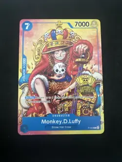 Monkey D Luffy P-043 2nd Anniversary Promo NM One Piece TCG English - Image 1