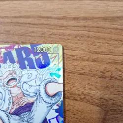 Monkey D. Luffy OP05-119 SEC Alt Art Gear 5 One Piece Card USED from Japan - Image 4