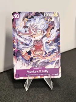 One Piece Monkey D. Luffy P-041 English 041 Purple Starter Deck - Image 1