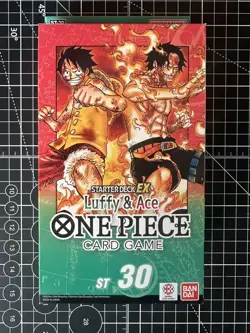 Bandai One Piece Card Game Starter Deck EX Luffy & Ace ST-30 50 Cards English✅ - Image 1