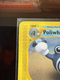 Poliwhirl 89/165 E-Reader NM Pokemon Card 2002 Expedition Set - Image 5
