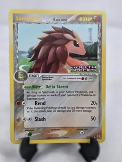 Sandslash (Delta Species) 27/113 Stamp Reverse Holo Excellent Copy Pokemon Card - Image 1