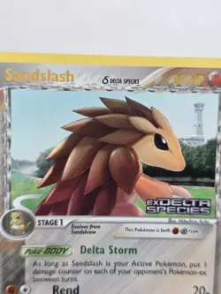 Sandslash (Delta Species) 27/113 Stamp Reverse Holo Excellent Copy Pokemon Card - Image 4