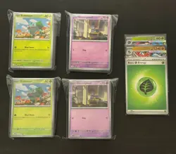 Mega Evolution Complete NM Master Base Set C/UC/R/EX/Reverse/Energy (262 Cards) - Image 5