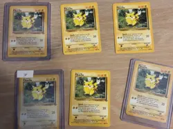 Pikachu 60/64 Jungle Regular-6 Cards - Image 1