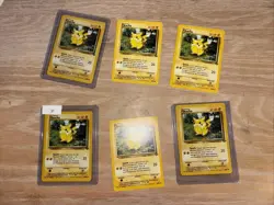 Pikachu 60/64 Jungle Regular-6 Cards - Image 2