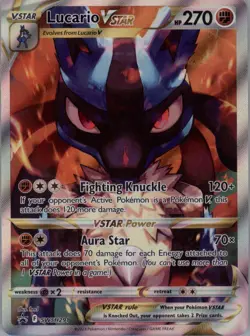 Lucario VSTAR SWSH291 Holo - Pokemon SWSH: Sword & Shield Promo Cards (2) - Image 1