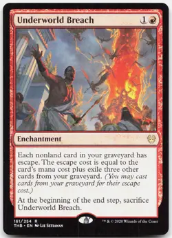 Underworld Breach 161 Near Mint Theros Beyond Death Rare Magic: The Gathering - Image 1