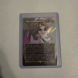 Yuna, Grand Summoner (Borderless) (Surge Foil) Commander: Final Fantasy Foil - Image 2