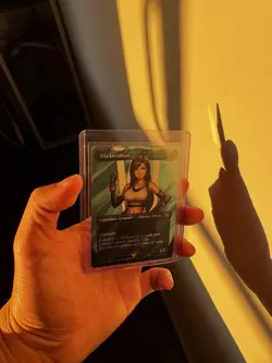 2025 MTG FINAL FANTASY Tifa Lockhart Borderless 536 Surge Foil - Very Rare - Image 1