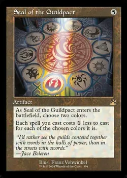 Seal of the Guildpact - Retro Frame - Ravnica Remastered - RVR - NM - Image 1