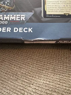 1 x mtg Warhammer 40K Commander Deck - Forces Of The Imperium - Sealed New - Image 3
