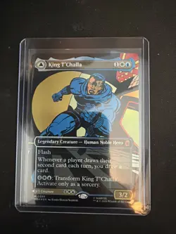 King T'Challa (Borderless) (0399) [Marvel Super Heroes] Foil Near Mint - Image 1