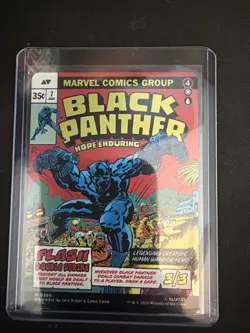 King T'Challa (Borderless) (0399) [Marvel Super Heroes] Foil Near Mint - Image 2