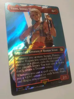 MTG: Vaan, Street Thief (Borderless) (Surge Foil) Final Fantasy Foil - Image 3