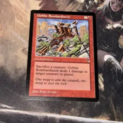 Goblin Bombardment X1 Mtg Tempest Nm - Image 1