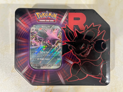 Pokemon TCG Team Rocket Nidoking Destined Rivals Tin Brand New Factory Sealed - Image 1