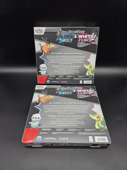 Pokemon Black Bolt and White Flare Poster Collection Lot Of 2 Sealed - Image 2