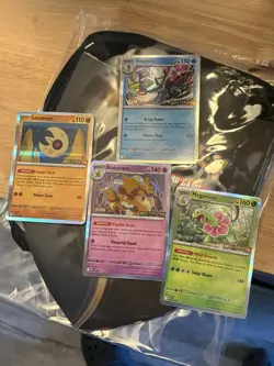 2025 Pokemon Mega Evolutions Staff Badged Promo Cards Complete Set - Image 1