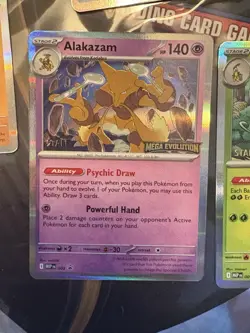 2025 Pokemon Mega Evolutions Staff Badged Promo Cards Complete Set - Image 3
