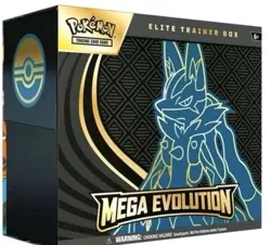 Pokemon Mega Evolution Elite Trainer Box Lucario ETB PRESALE Ships 9/26 - Image 1