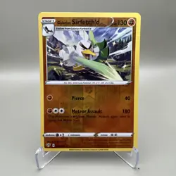 Galarian Sirfetch'd 098/189 Reverse Holo Rare -Darkness Ablaze 2020 Pokemon - LP - Image 1