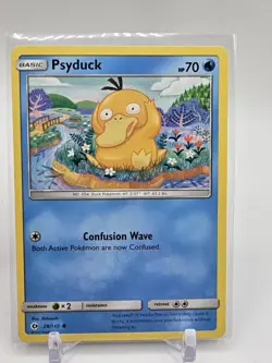 Pokemon TCG Cards Psyduck 28/149 Sun & Moon Base NM - Image 1