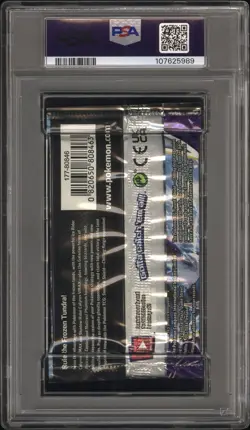 Pokemon Fusion Strike Gigantamax Gengar Art Authentic Sealed Booster Pack PSA 9 - Image 3