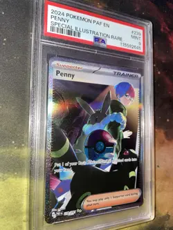 PSA 9 - Penny 239/091 SIR - Pokemon Paldean Fates Special Illustration - English - Image 3