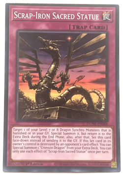 YuGiOh! - Scrap-Iron Sacred Statue - DUNE-EN068 - 1st Edition - Common - Image 1