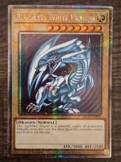 Yugioh Blue-Eyes White Dragon MP24-EN001 Quarter Century Rare 1st Ed NM - Image 1