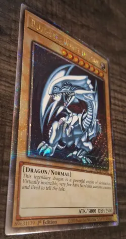 Yugioh Blue-Eyes White Dragon MP24-EN001 Quarter Century Rare 1st Ed NM - Image 2
