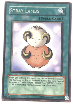 YuGiOh! - Stray Lambs - IOC-092 - Unlimited - Rare - Image 1